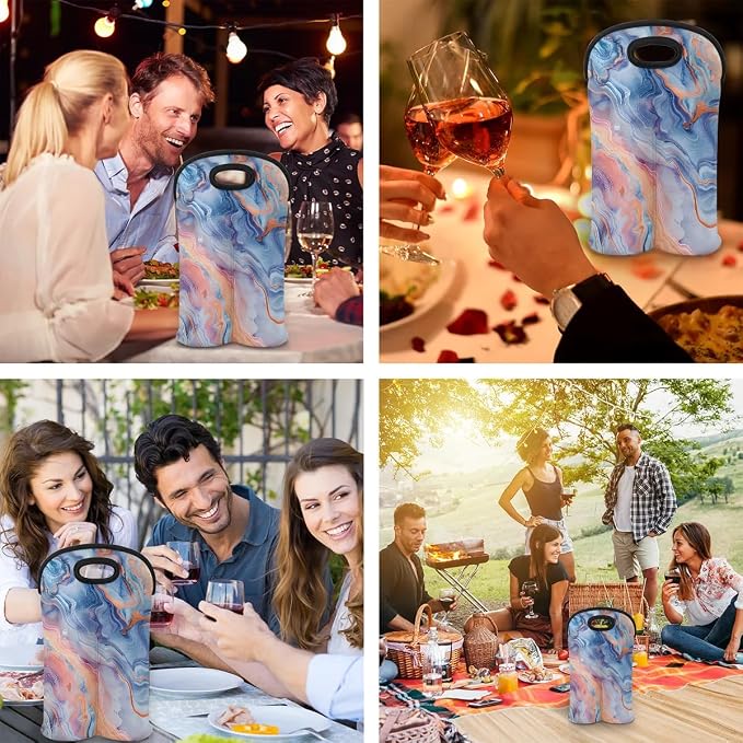 Wine Carrier Tote Personalized Bag - Image 7