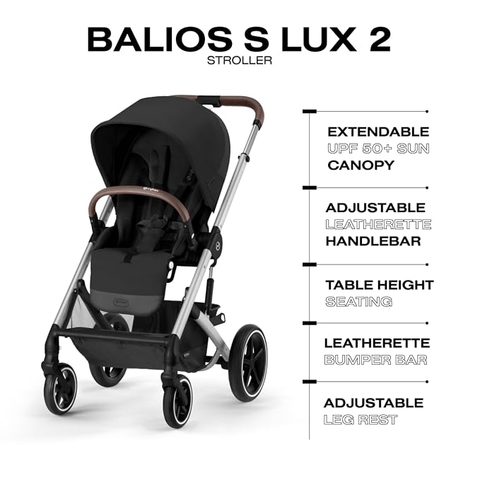 Cybex Balios S Lux Toddler and Baby Stroller - Image 5