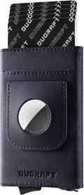 DUGRAFT Pop Up Wallet with AirTag Holder, RFID Blocking Air Tag Wallet with by DUGRAFT