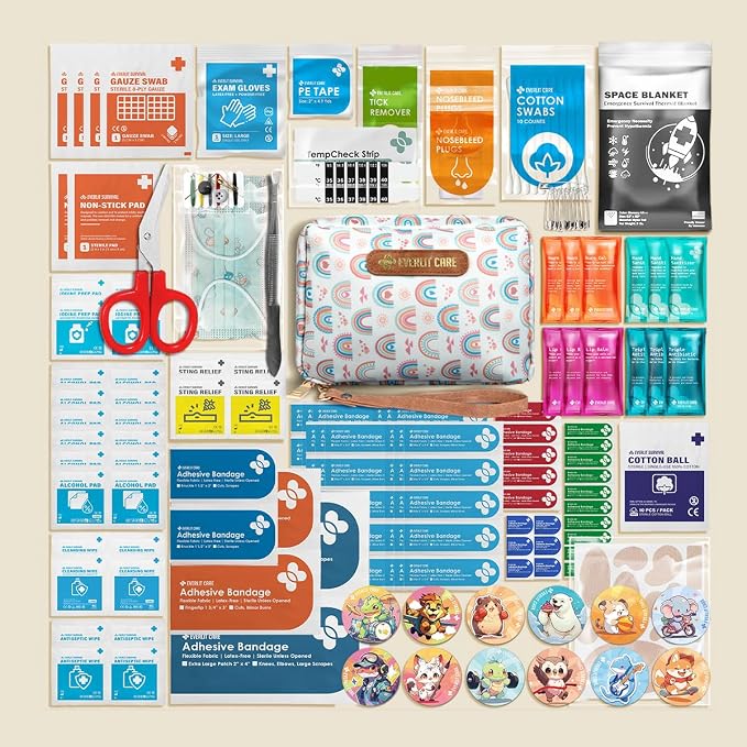 EVERLIT Care Rescue Pack | Family-Friendly First Aid Kit - Image 2