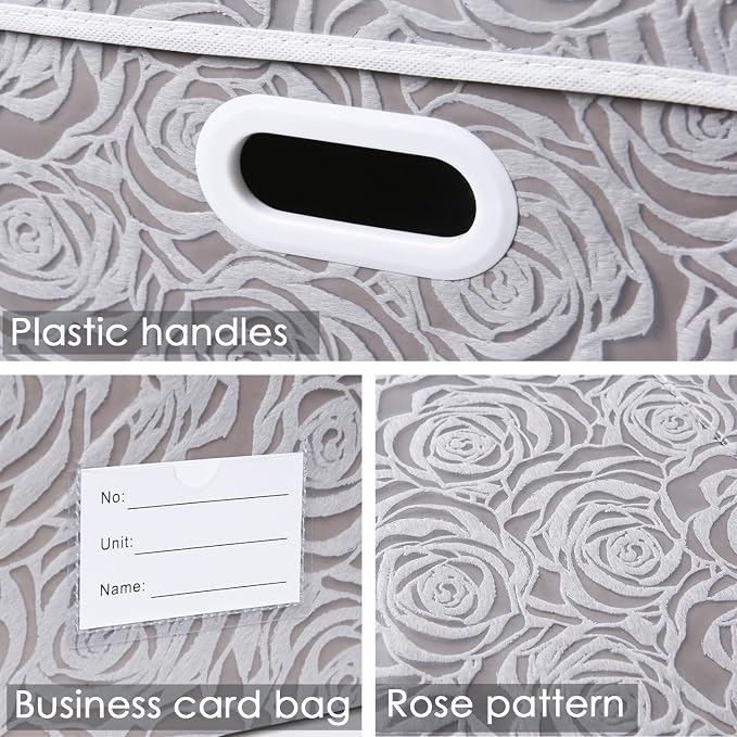 PRANDOM Extra Large Collapsible Storage Boxes - Image 3