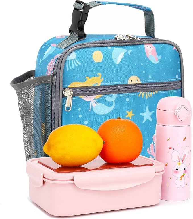 FlowFly Kids Lunch box Insulated Soft Bag Mini Cooler Back to School Thermal - Image 6