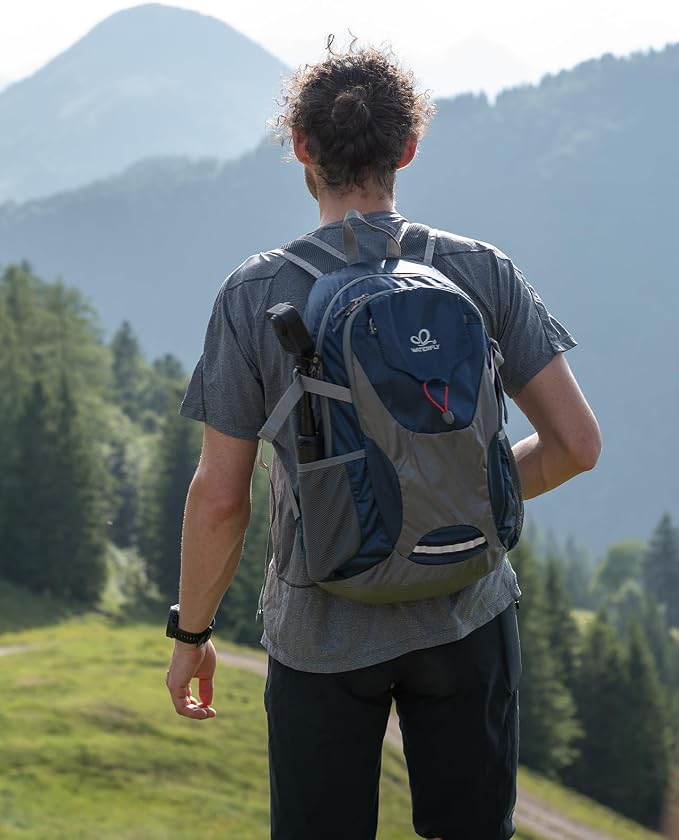 WATERFLY Lightweight Packable Hiking Backpack: 30L Foldable Travel Daypack - Image 8