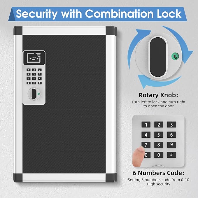 24 Slots Key Box Wall Mount - Image 3