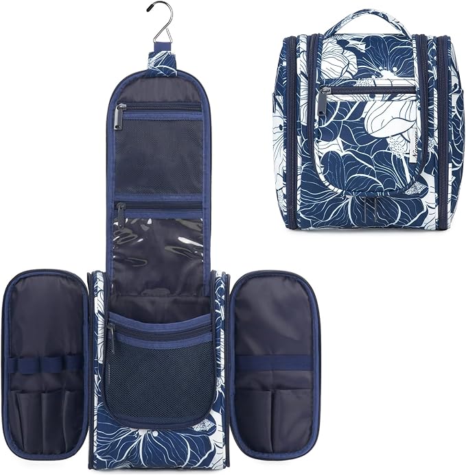 Narwey Small Hanging Travel Toiletry Bag Cosmetic Make up Organizer by Narwey