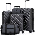Luggage Sets 5 Piece, Suitcases by Eeeza