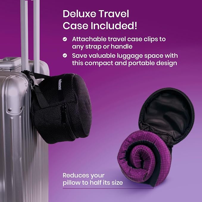Cabeau Long Haul Flight Cooling Travel Neck Pillow – Evolution Cool – - Image 6