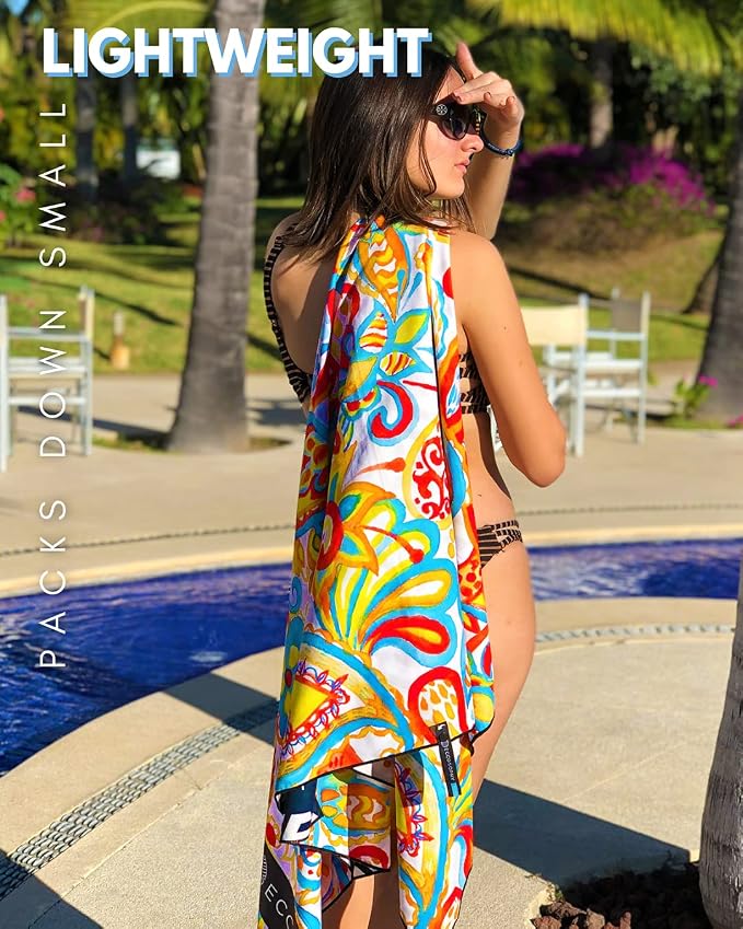 ECCOSOPHY Microfiber Beach Towel - Image 5