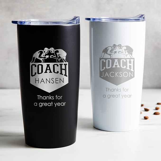 Lifetime Creations Custom Wrestling Coach Tumbler - Image 2