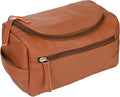 ELIZO Premium REAL Leather Toiletry Bag by LuxuryEngineeredProducts