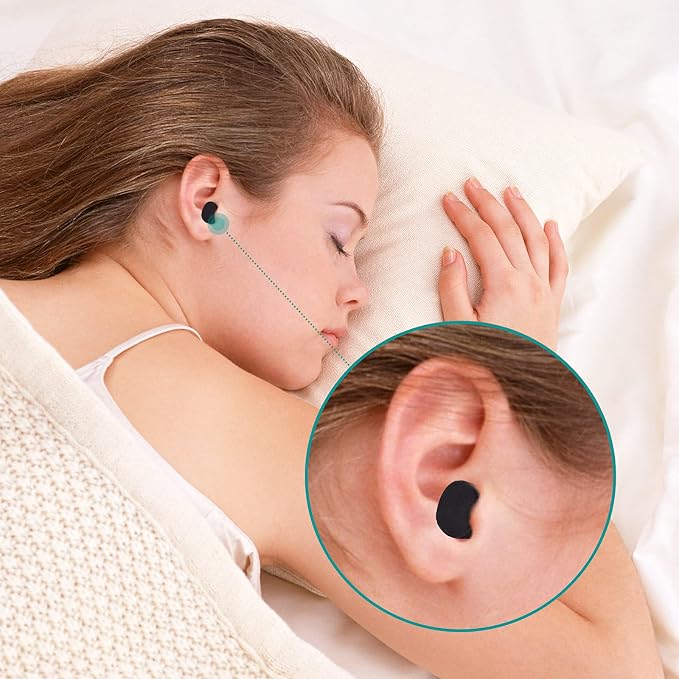 100 Pair Earplugs for Noise Cancelling Ultra Soft Foam Ear Plugs for Sleeping - Image 4