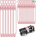 Nearockle Silicone Cable Ties Cord Organizer by ELECTRONICSORGANIZATION