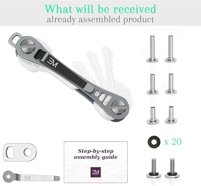 EM Premium Products Compact Key Holder - Image 5
