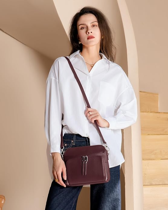 befen Genuine Leather Crossbody Purses - Image 2