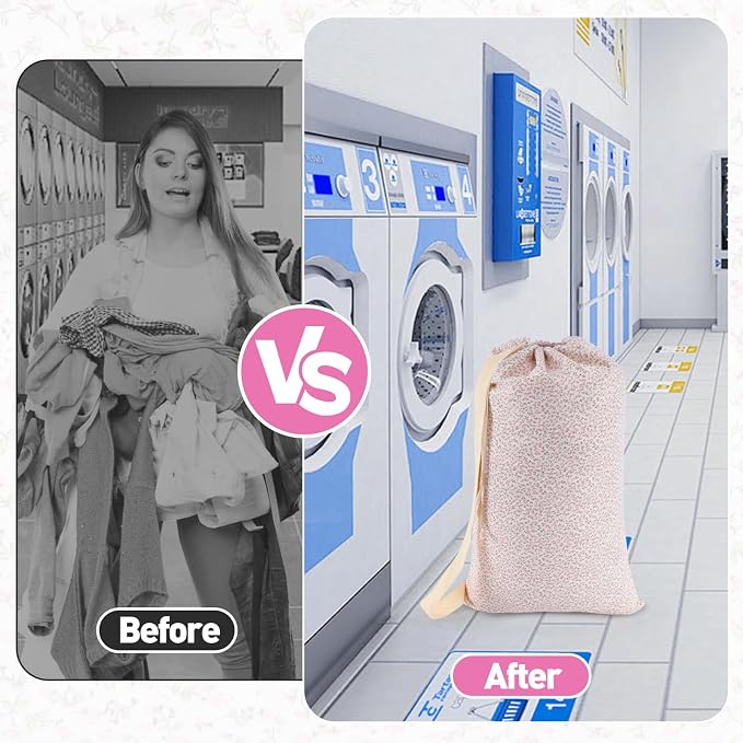 College Laundry Bag, Dirty Clothes Laundry Bag - Image 4
