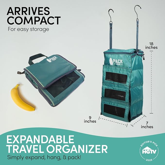 Pack Gear Hanging Luggage Organizer - Image 2