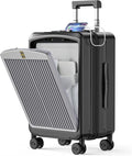 MGB Carry on Luggage 22x14x9 Airline Approved, Durable PC Hardside Suitcase by MGB
