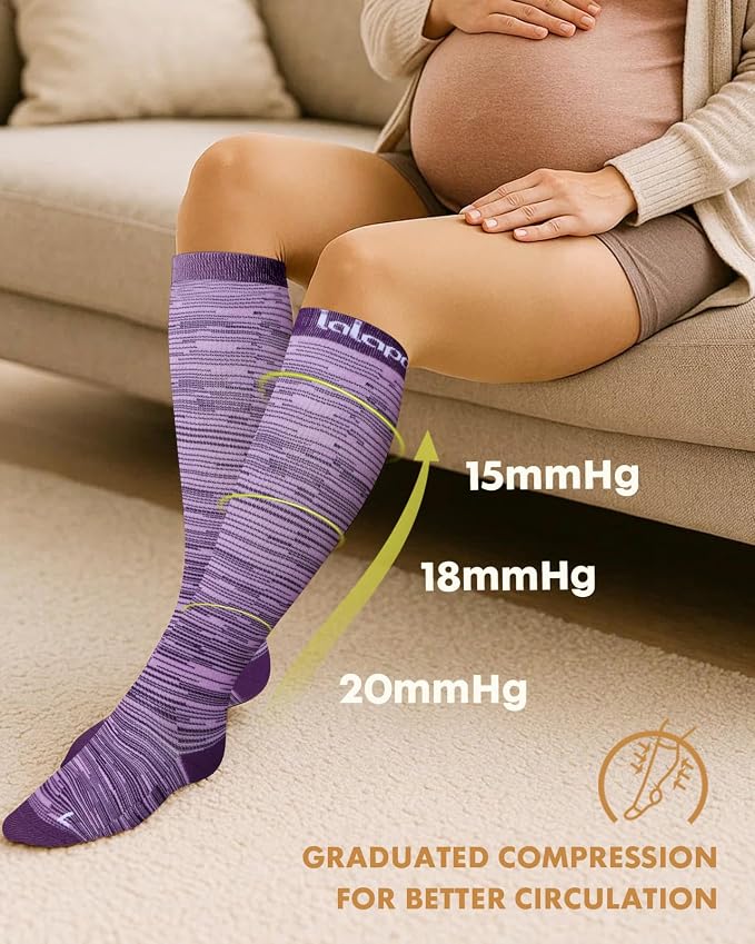 Thick Soft Cotton Compression Socks - Image 4