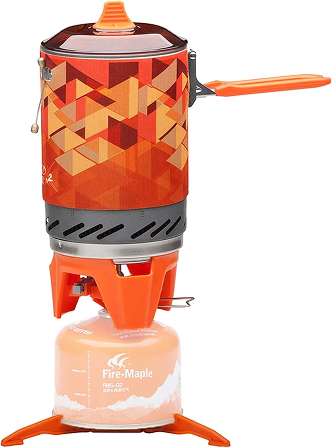 Fire-Maple Fixed Star X2 Backpacking and Camping Stove System Outdoor Propane by Fire-Maple