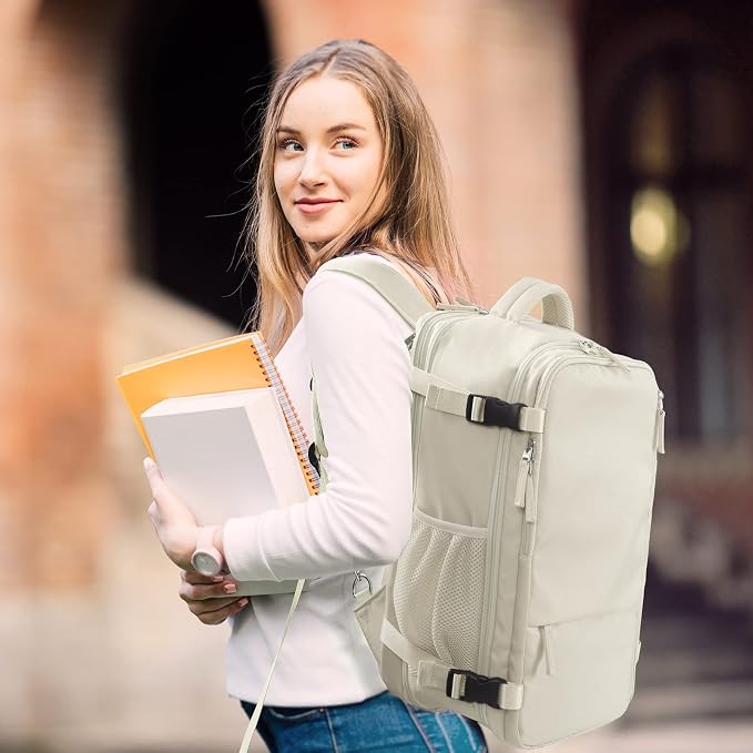 Hanples Large Travel Backpack for Women, 40L Carry on Luggage Backpack - Image 9