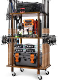Ghosthorn Fishing Rod Holders for Garage Fishing Pole Rack Hold up to 10 Rods by Ghosthorn