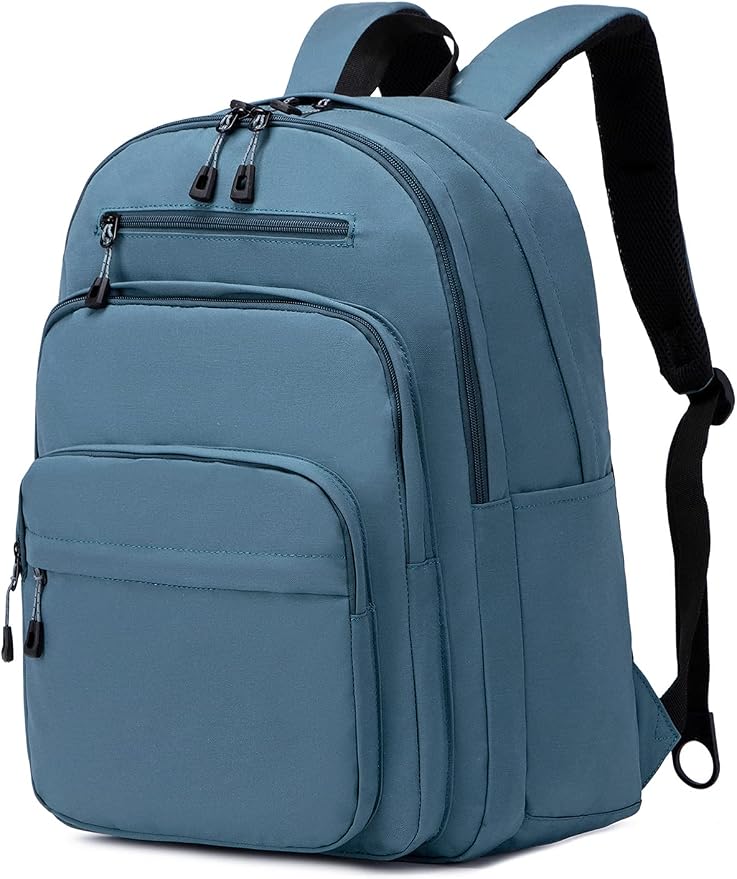Lanola Basic Multi-Pocket Multipurpose Backpack Classical Water Resistant by Lanola