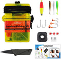 Mini Survival Fishing Kit Small Emergency Fishing Gear Box Pocket Fishing by Unknown
