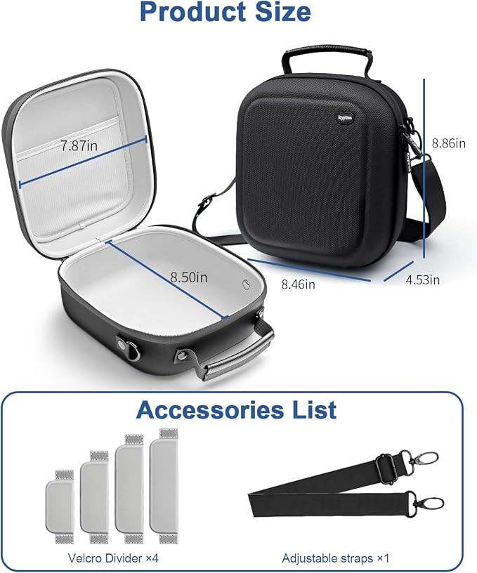 Krypthos Travel Camera Storage Case Compatible - Image 3