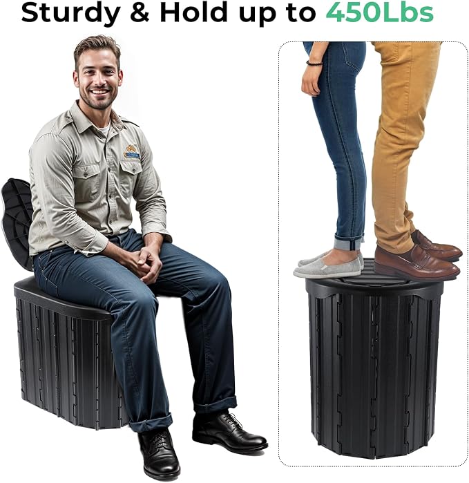 Camping Toilet, Portable Toilet - Image 3