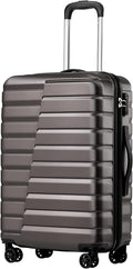 Coolife Larage Luaggage Hardside Expandable Suitcase by COOLIFE