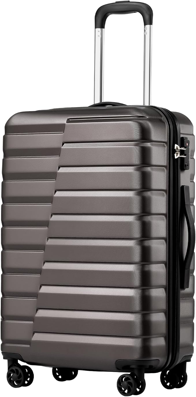 Coolife Larage Luaggage Hardside Expandable Suitcase by COOLIFE