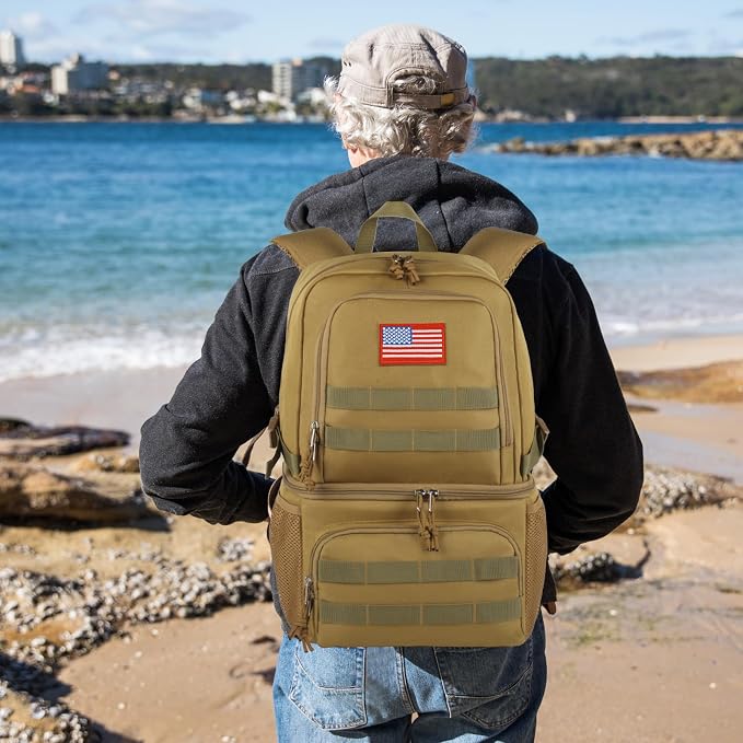 Tactical Double Deck Cooler Backpack - Image 2