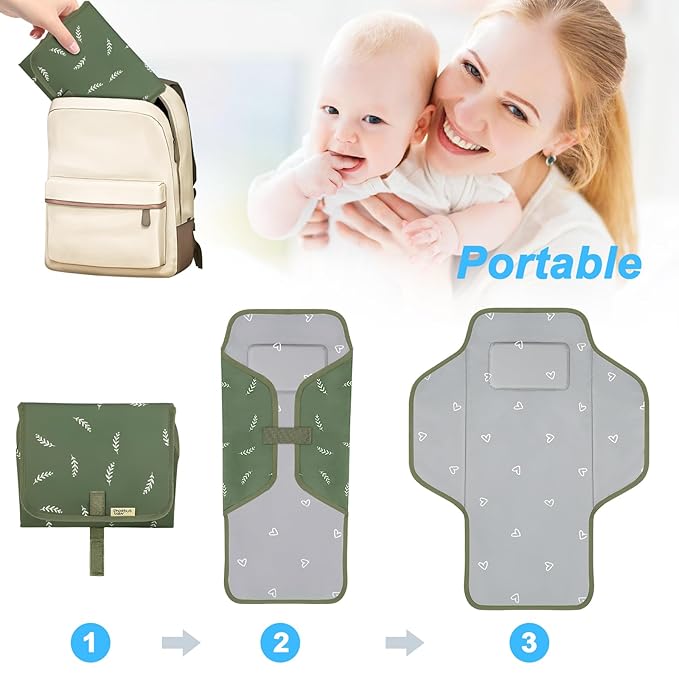Baby Portable Changing Pad Travel - Image 3