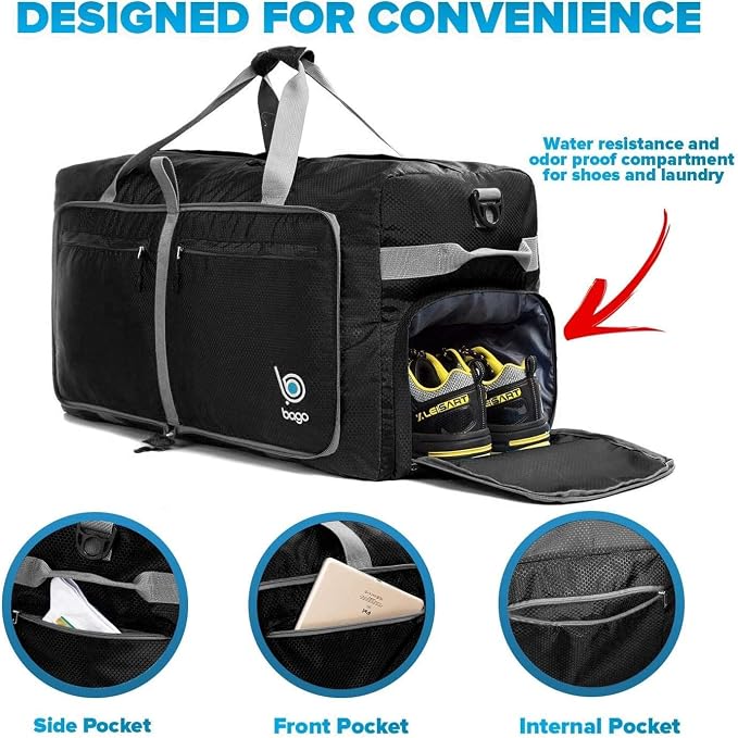 Bago Big XXL Foldable Duffel Bags - Image 5