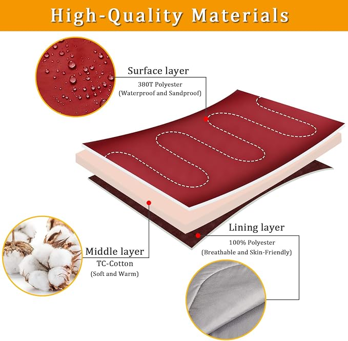 ECOOPRO Warm Weather Sleeping Bag - Image 4