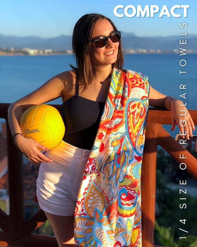 ECCOSOPHY Microfiber Beach Towel - Image 3