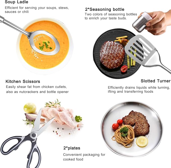 Camping Cooking Utensils Set - Image 4
