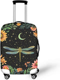 Dragonfly Luggage Cover for Womenn Girl Anti-Scratch Suitcase Covers Fit 26-29 by Dremagia