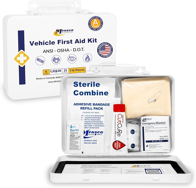 MFASCO Vehicle First Aid Kit by MFASCO