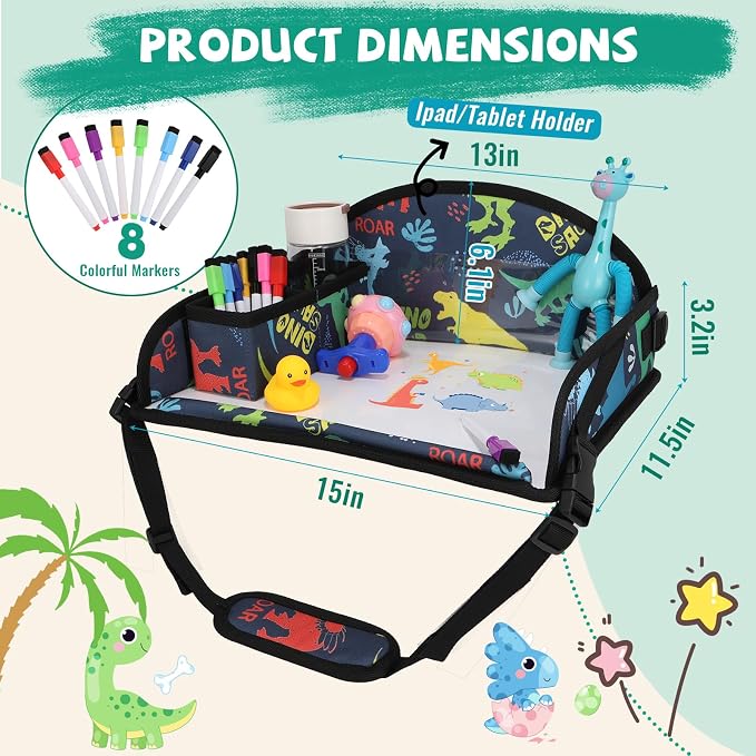 Kids Travel Tray for Airplane - Image 5