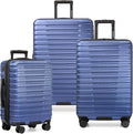 U.S. Traveler Boren Polycarbonate Hardside Rugged Travel Suitcase Luggage by USTraveler