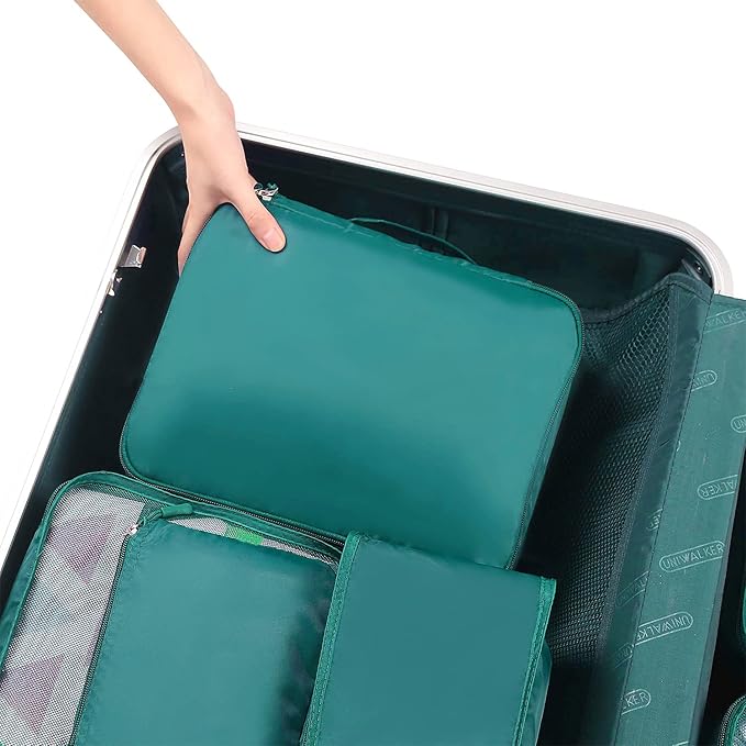 BAGAIL 8 Set Packing Cubes Luggage Packing Organizers - Image 6