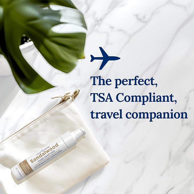Sandalwood Lotion Hand Sanitizer | Travel Essential | TSA-Approved | - Image 5