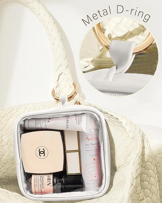 Travel Toiletry Bag, 2 Pack Clear Makeup Bags - Image 7