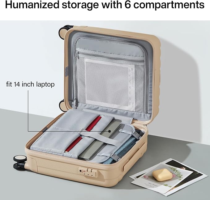Hanke 16 Inch Underseat Carry on Suitcases - Image 7