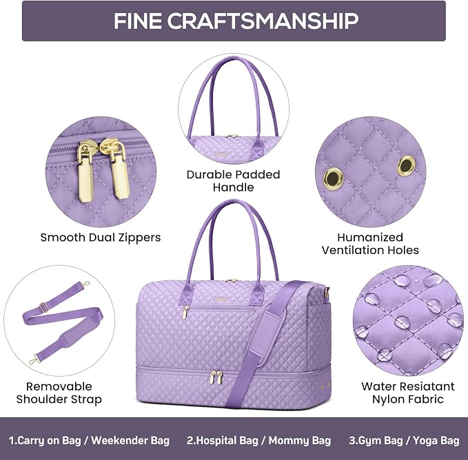 Travel Bag Weekender Bags for Women - Image 5