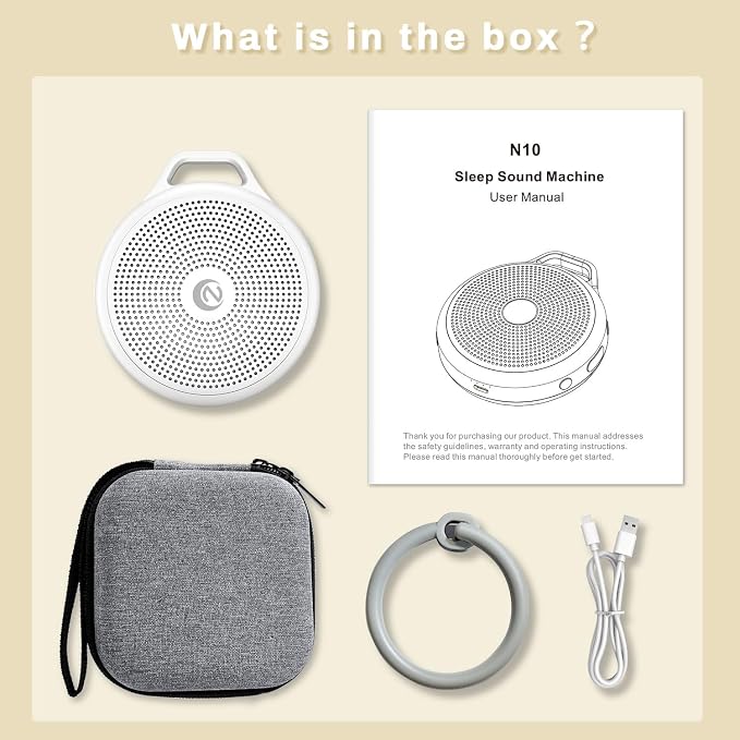 Portable White Noise Sleep Sound Machine - Image 6