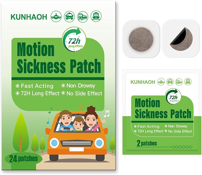 Motion Sickness Patches, Sea Sickness Patch by KUNHAOH