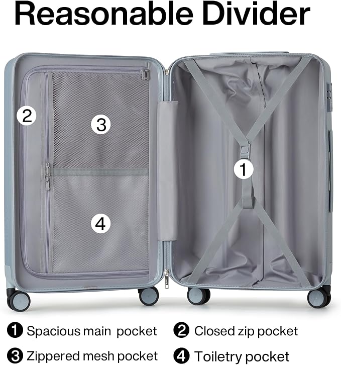 Hanke 29 Inch Luggage Suitcases - Image 5