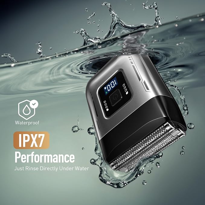 Professional Foil Shaver for Men: Cordless Electric Razor - Image 2
